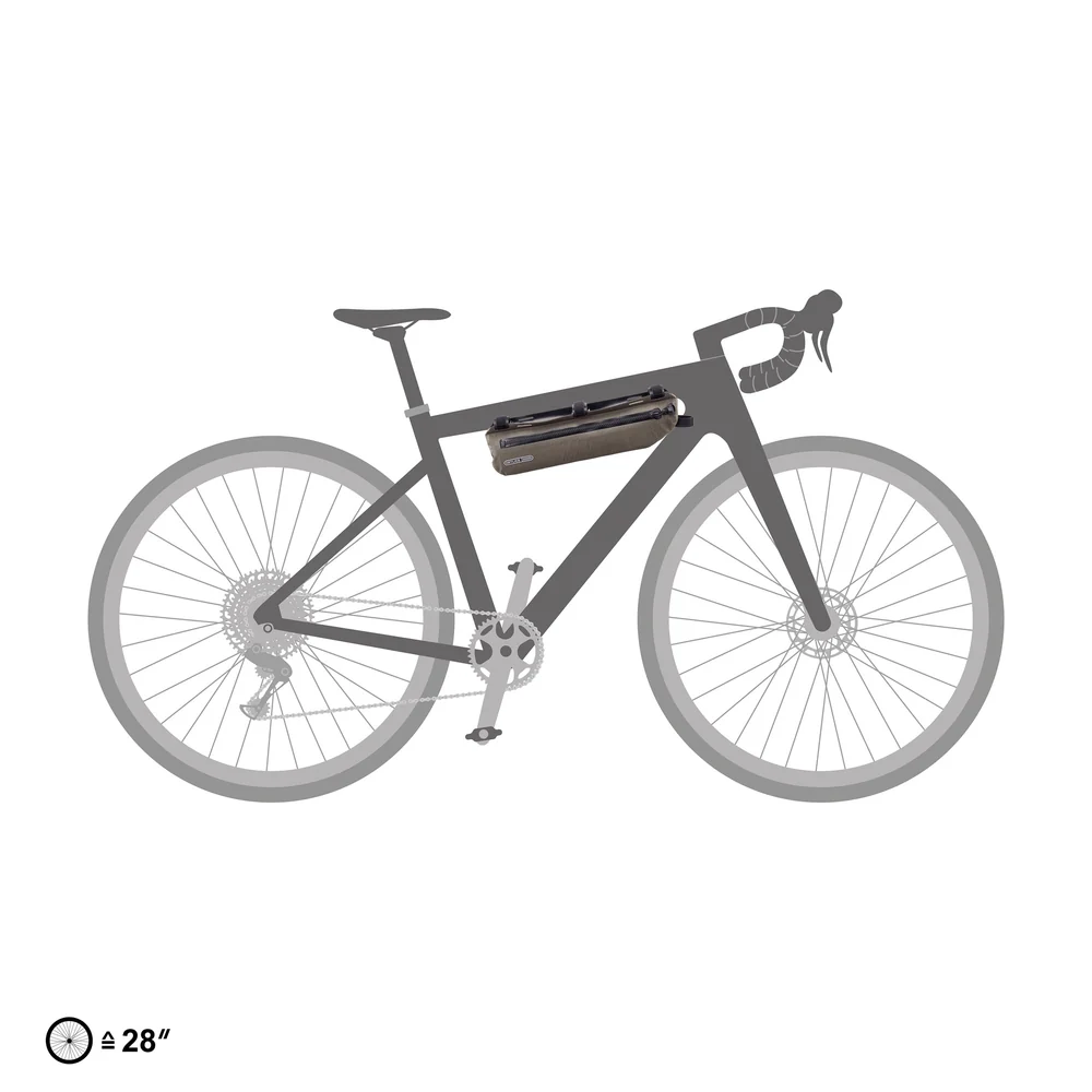 Ortlieb Frame-Pack Toptube 3 L Rahmentasche dark sand 