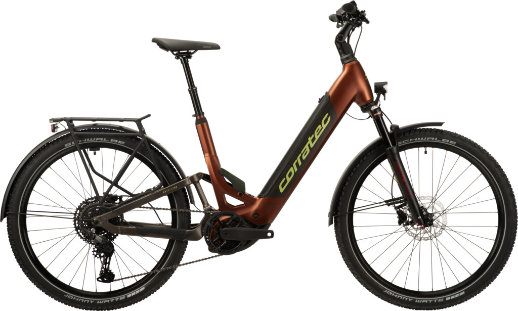 Corratec E-Power MTC 100 Wave CX6 Brown/Dark Grey/Light Green