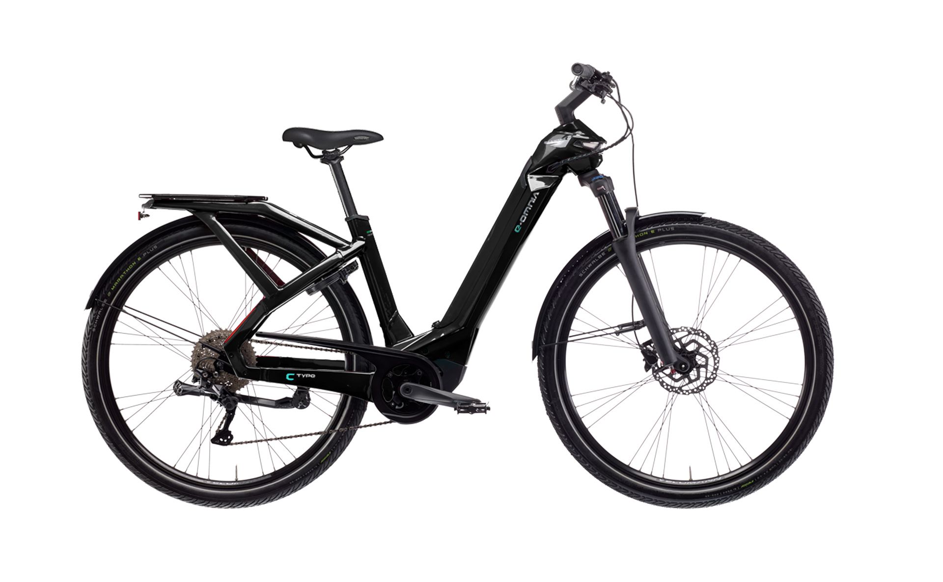 Bianchi E-Omnia C-Type Deore 10SP Bosch 500Wh Purion Black Glossy