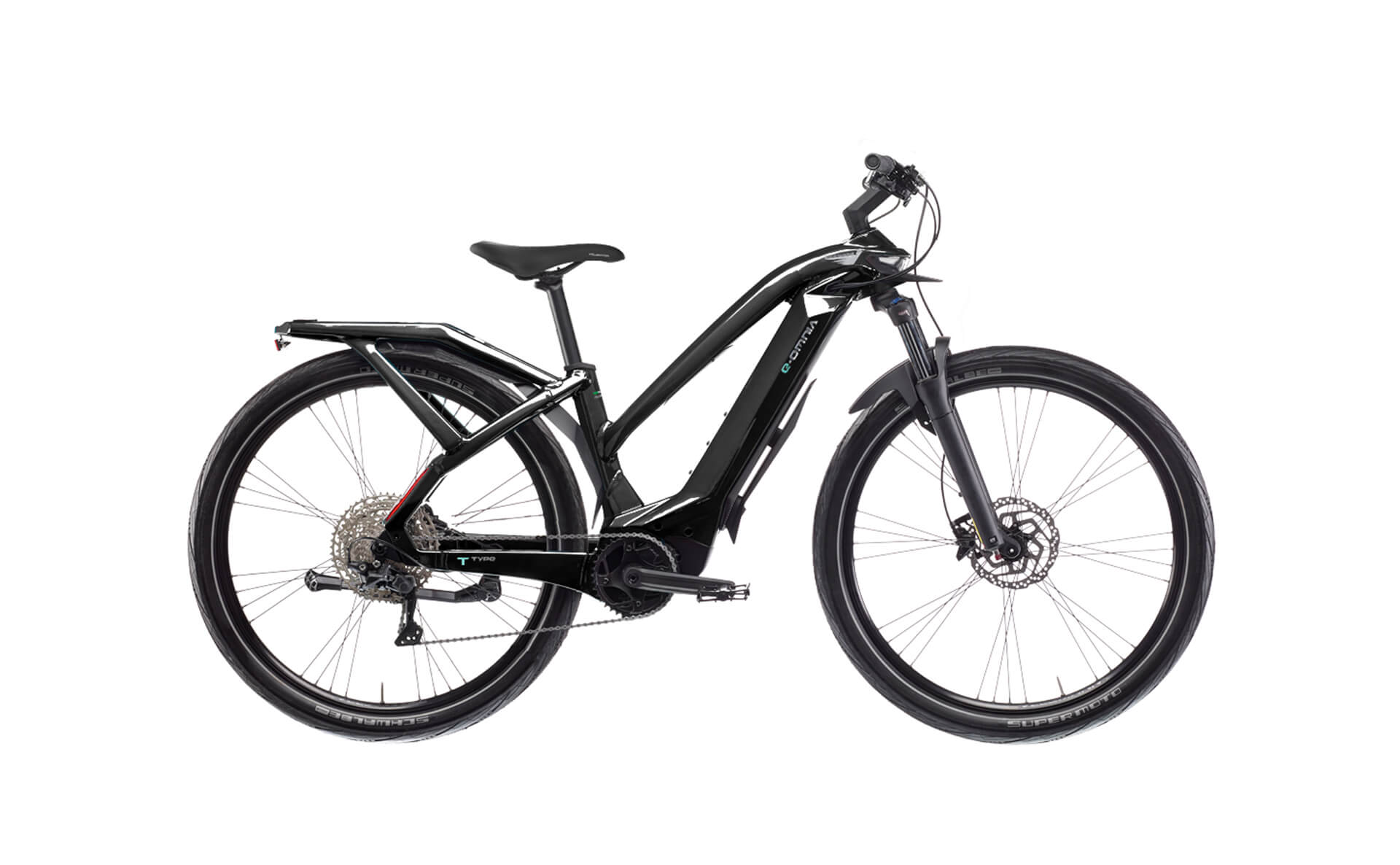 Bianchi E-Omnia T-Type Step-Through Nexus 5SP Black Glossy