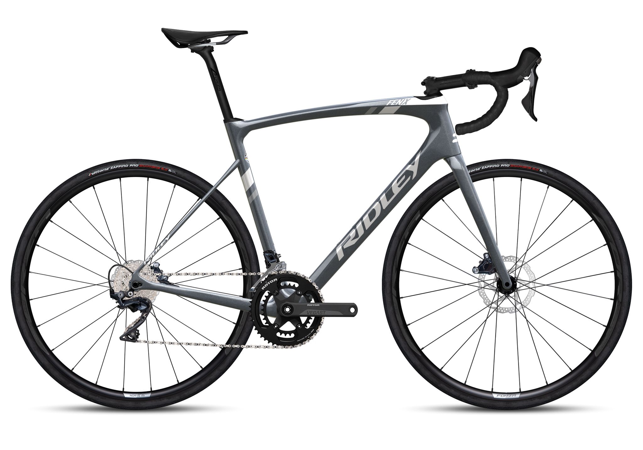 Ridley Fenix Disc 105 2x12 Arctic Grey/White