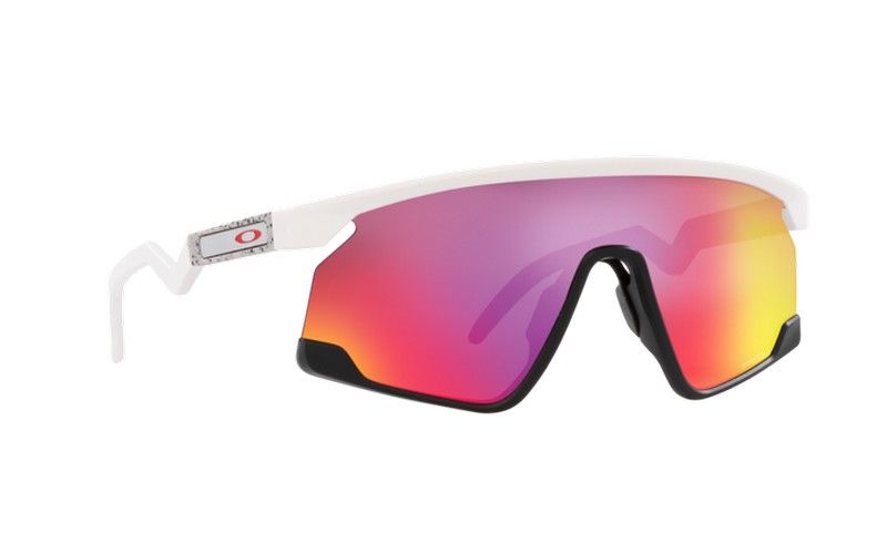 Oakley BXTR Sonnenbrille Prizm Road/Matte White