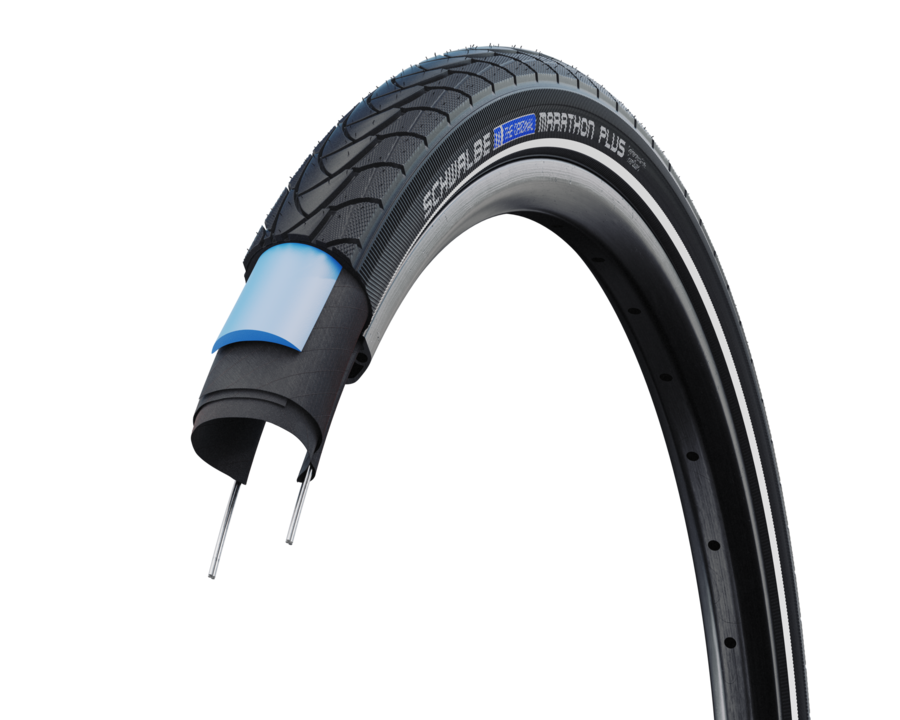 Schwalbe Marathon Plus 25-622 Black-Reflex