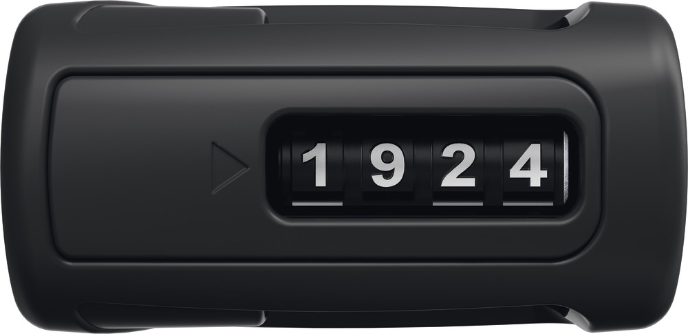 ABUS Bordo Combo™ 6000C/90 black SH Faltschloss 