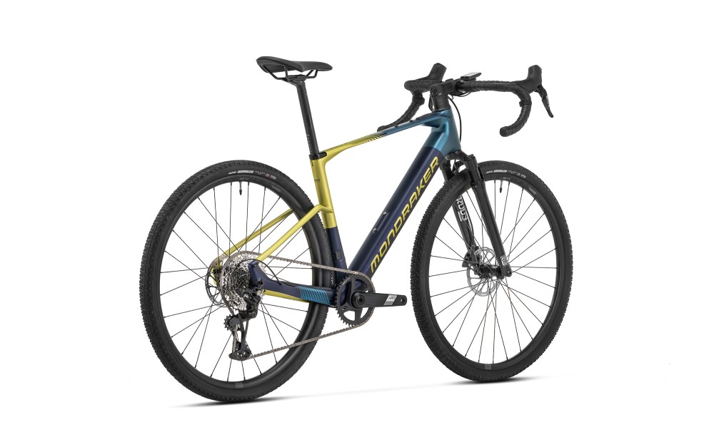 Mondraker Dusty R midnight blue/tonic gold/teal green