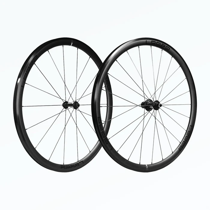 Leeze AC 35 Road Alu Laufradsatz schwarz 