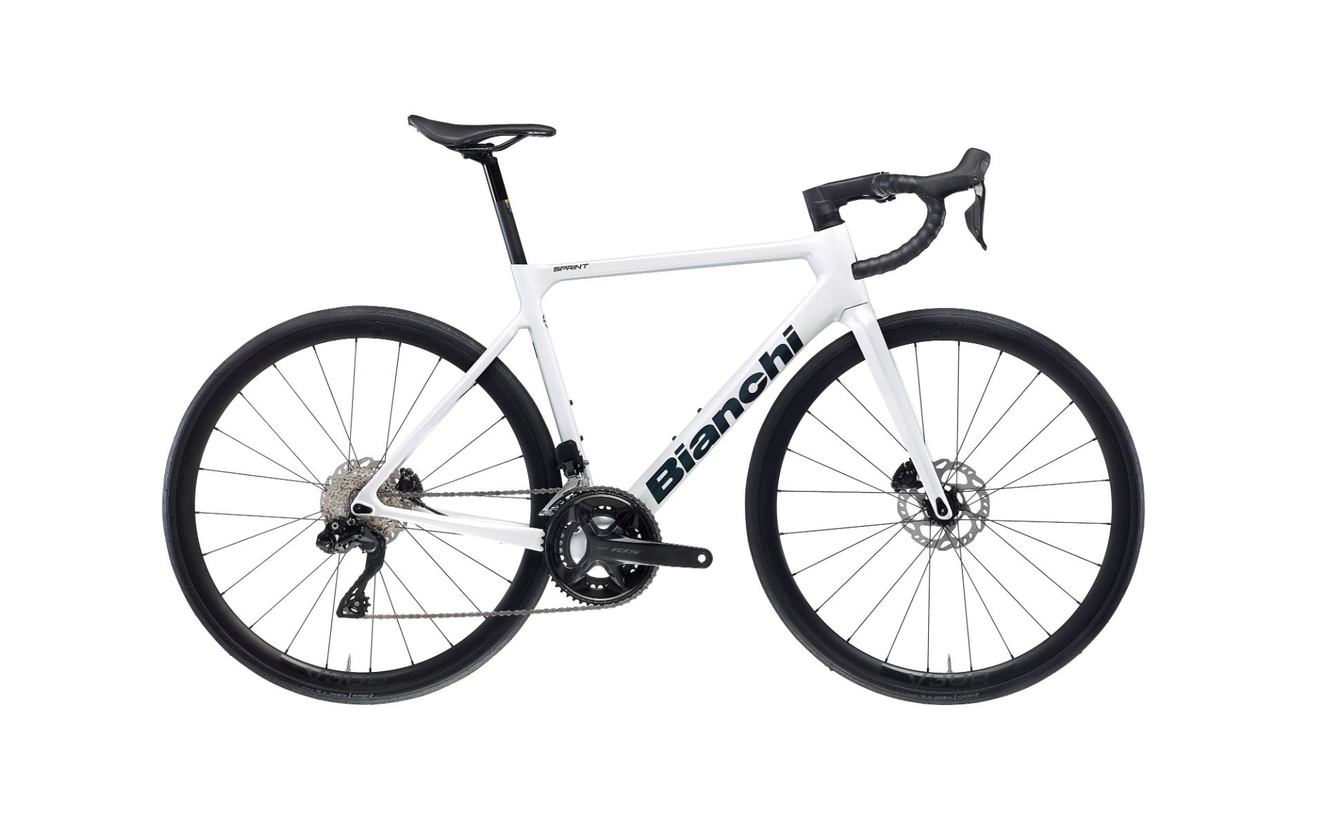 Bianchi Sprint 105 Di2 12SP White/Purple Blue