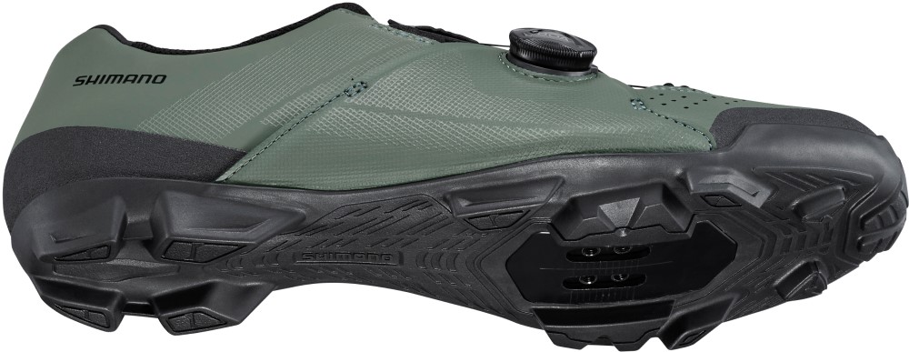 Shimano XC300 Fahrradschuhe Olive