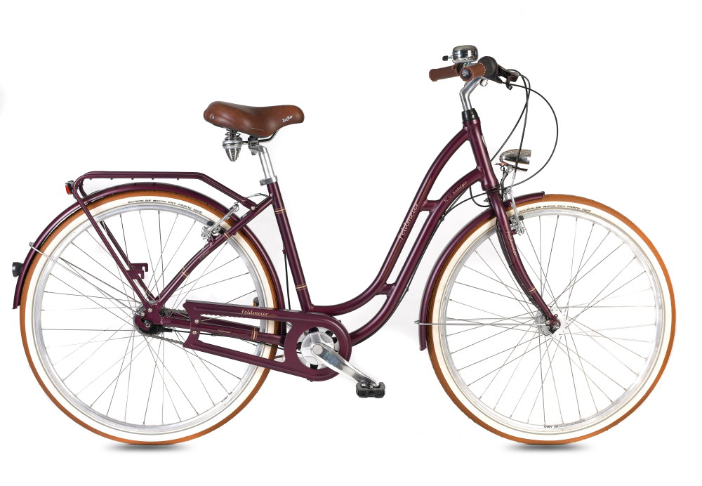 FELDMEIER FC 52 Retro Alu City aubergine matt