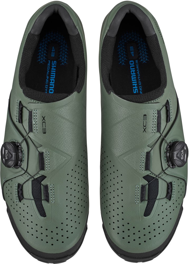 Shimano XC300 Fahrradschuhe Olive
