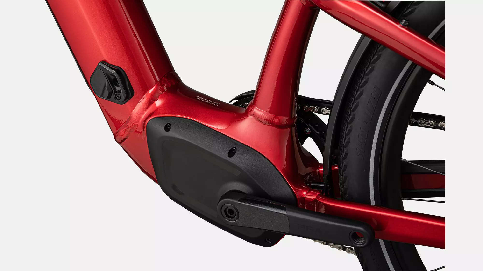 Specialized Turbo Como 4.0 Red Tint/Silver Reflective