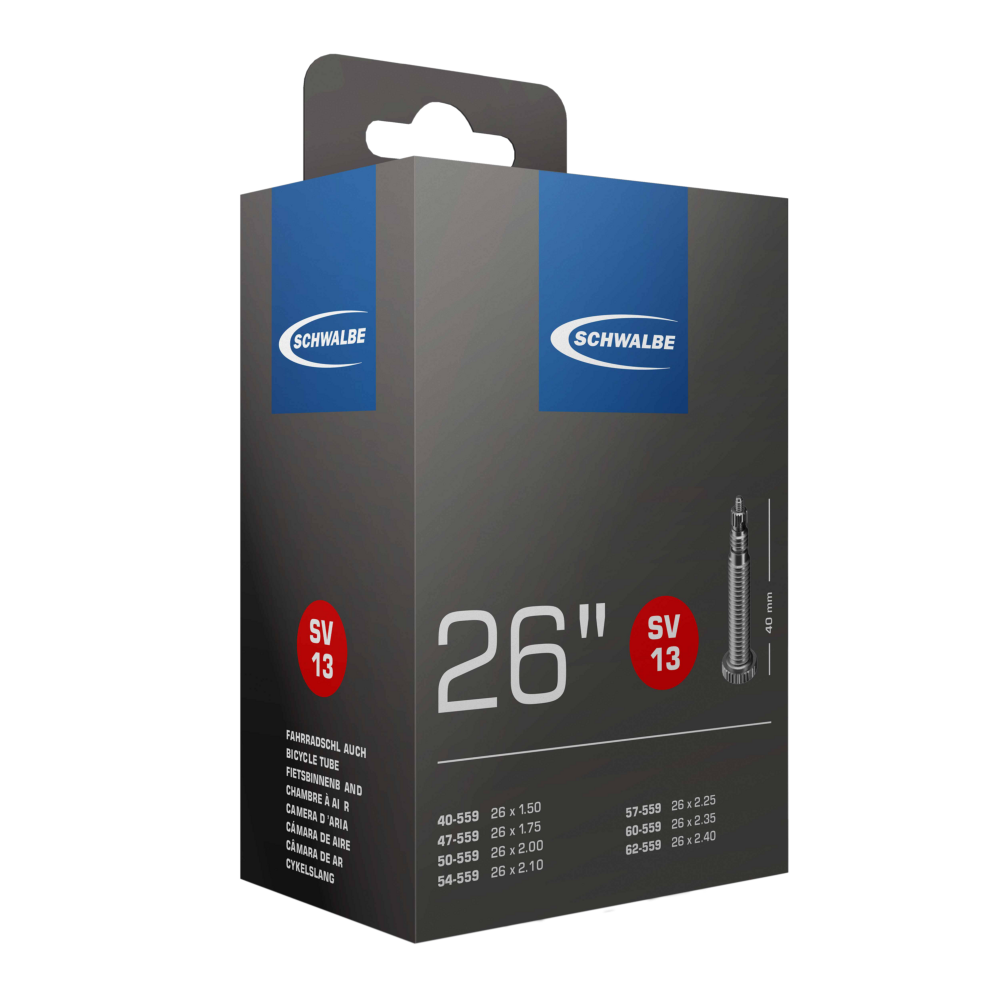 Schwalbe Schlauch Nr. 13 26x1.50-2.50" 40/62-559 SV 40mm