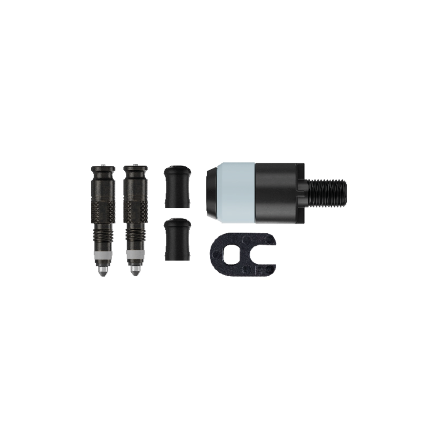 Schwalbe Clik Valve Conversion Set Ventile mit Pumpkopf-Adapter
