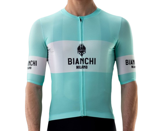 Bianchi Remastered Short Sleeve Jersey Celeste